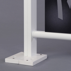 Sabot reglable - tôle motif herbe